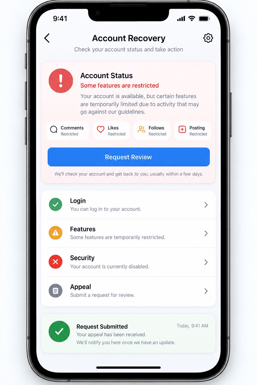 Instagram 操作受限或账号被禁用怎么办：判断、申诉与恢复步骤